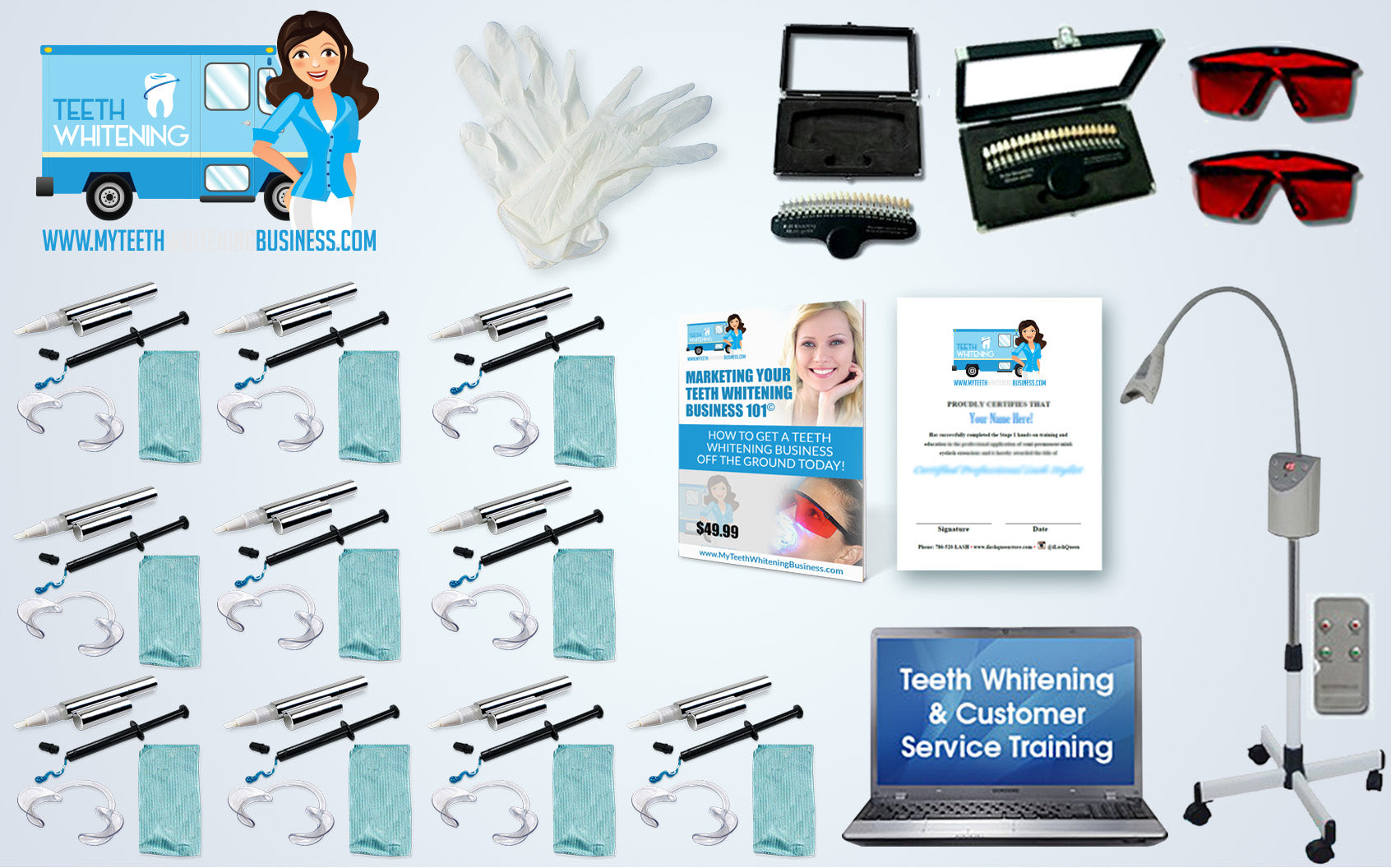 Teeth Whitening business Teeth whitening class online Miami, fl